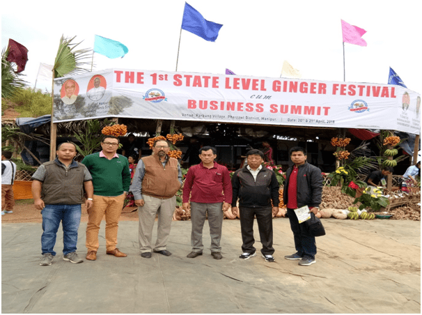 Ginger Festival, Pherzawl District Manipur on 20th April 2018