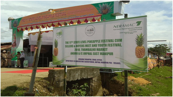 Pineapple Festival in Imphal, Manipur, 14th to 19th July 2018