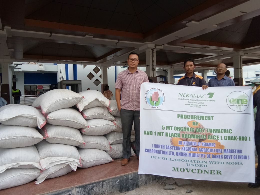 Procurement of Organic Dry Turmeric & Black Rice by NERAMAC with MOMA under MOVCDNER