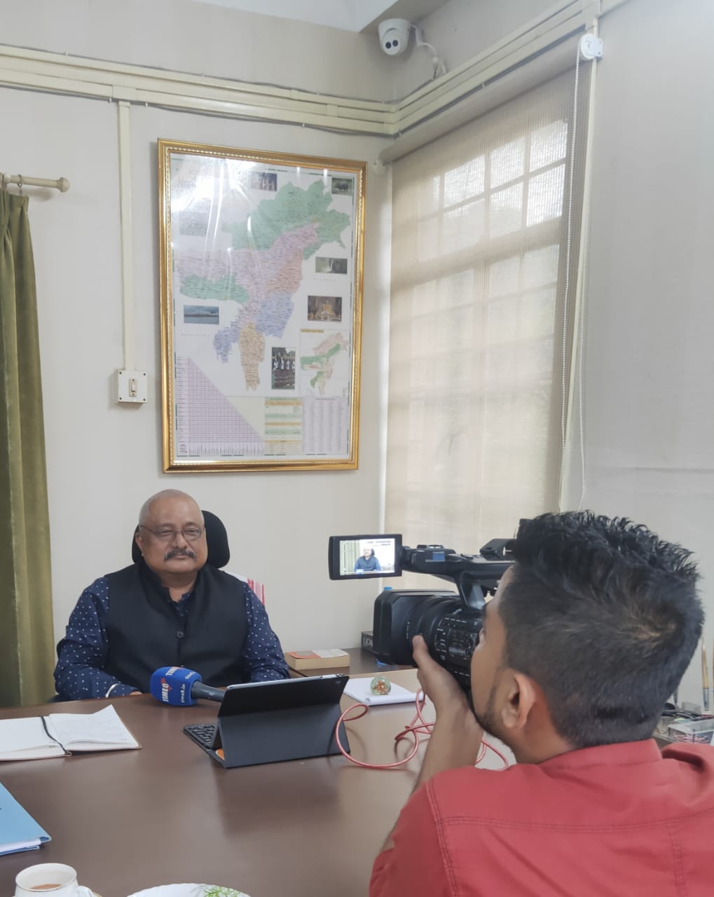 MD NERAMAC adressed to NEWS 8 by discussing the future plans of NERAMAC in alleviating the plight of farmers with suitable Market. Date 21st April, 2020