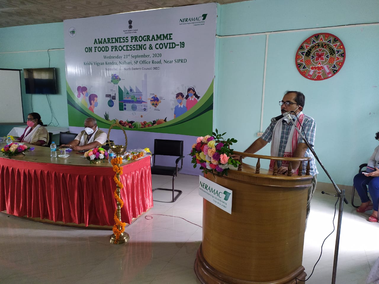 Awareness Programme on Food Processing & Covid – 19 at Nalbari