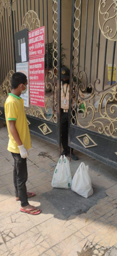 Sale through e-commerce platform at Guwahati and Manipur, 2020