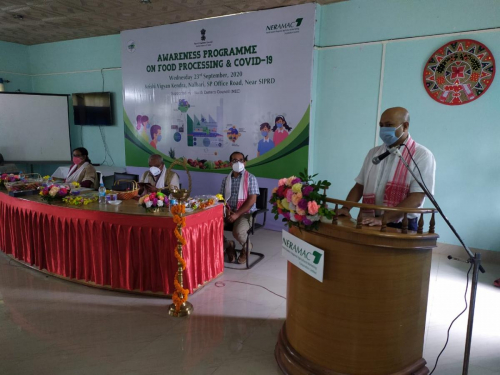 Awareness Programme on Food Processing & Covid - 19 at Nalbari